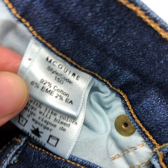 McGuire Slim Bootcut 24 Tag (Actual 24W 28L) New York Stretch Jeans - Picture 8 of 9